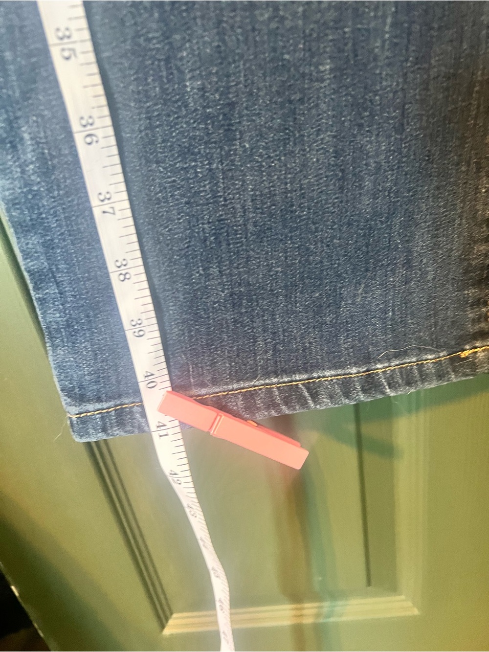 Size 31/12. a.n.a Dark Blue Women's Bootcut Jeans - Picture 5 of 8